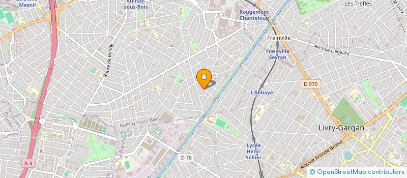 localisation de l'entreprise MONSIEUR NICOLAS DADIO à AULNAY-SOUS-BOIS