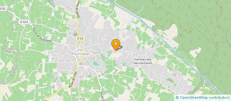 localisation de l'entreprise MONSIEUR NICOLAS DAGOIS  POURRIERES