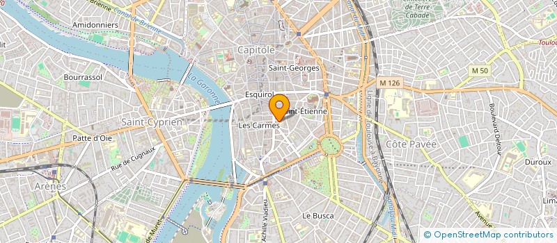 localisation de l'entreprise MONSIEUR NICOLAS DAIREAUX à TOULOUSE