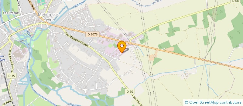 localisation de l'entreprise MONSIEUR NICOLAS DALIS  MEHUN-SUR-YEVRE