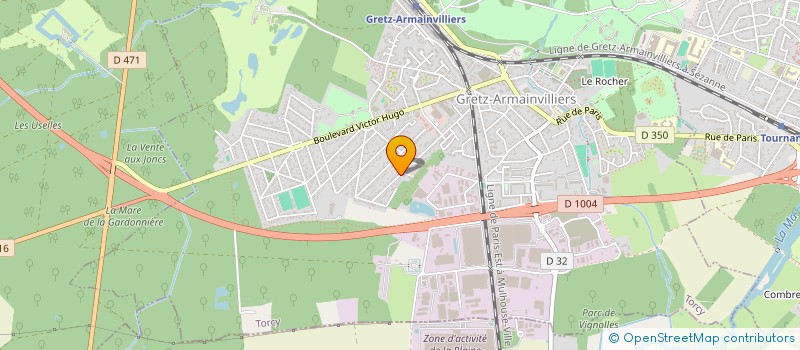 localisation de l'entreprise MONSIEUR NICOLAS DALLE  GRETZ-ARMAINVILLIERS