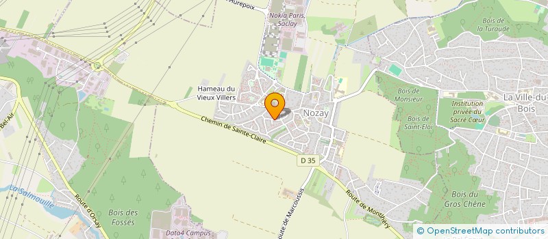 localisation de l'entreprise MONSIEUR NICOLAS DALMAZZONE  NOZAY