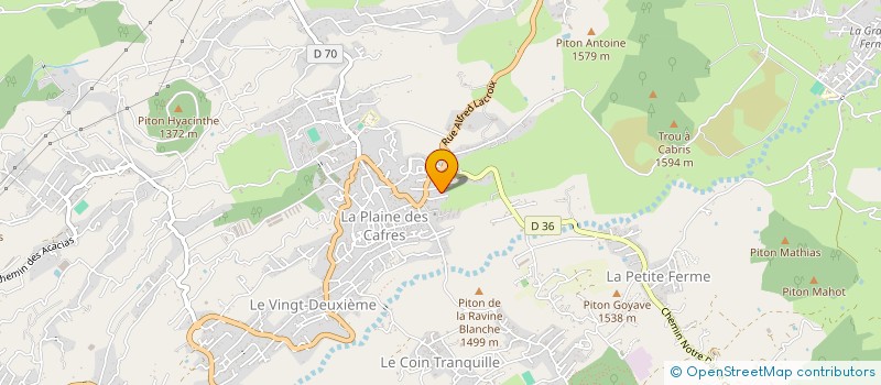 localisation de l'entreprise MONSIEUR NICOLAS DAMBREVILLE  LE TAMPON