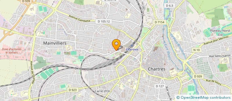 localisation de l'entreprise MONSIEUR NICOLAS DAMEME à MAINVILLIERS