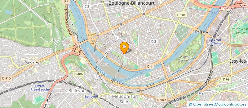 localisation de l'entreprise MONSIEUR NICOLAS DANIOUX à BOULOGNE-BILLANCOURT