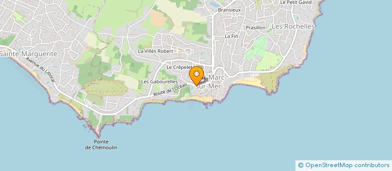 localisation de l'entreprise MONSIEUR NICOLAS DANSEUX  SAINT-NAZAIRE