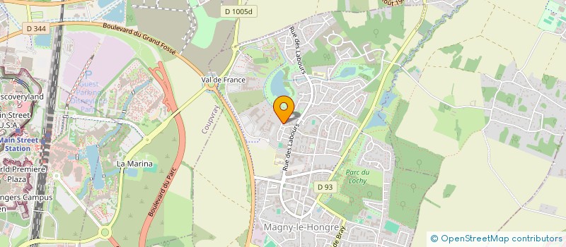 localisation de l'entreprise MONSIEUR NICOLAS DANTAN  MAGNY-LE-HONGRE