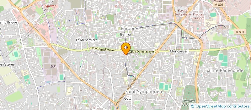 localisation de l'entreprise MONSIEUR NICOLAS DANTANT  TOURS