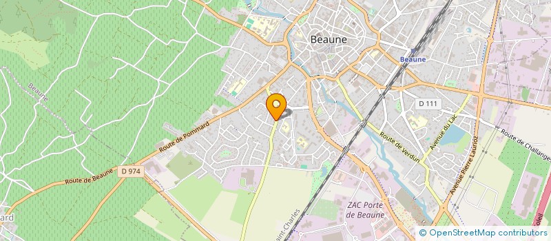 localisation de l'entreprise MONSIEUR NICOLAS DANTEN à BEAUNE