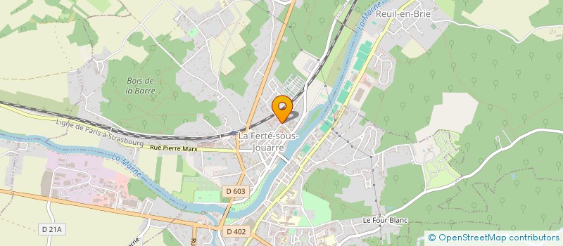 localisation de l'entreprise MONSIEUR NICOLAS DANY à LA FERTE-SOUS-JOUARRE