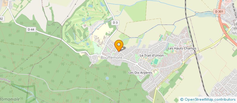 localisation de l'entreprise MONSIEUR NICOLAS DAOUD  BOUFFEMONT