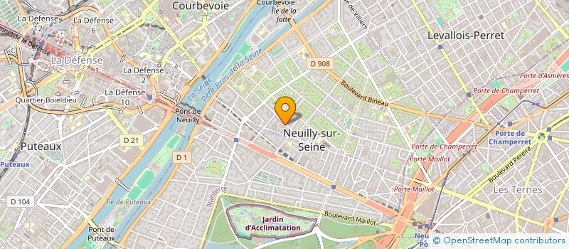 localisation de l'entreprise MONSIEUR NICOLAS DARAUX à NEUILLY-SUR-SEINE
