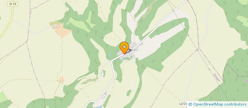 localisation de l'entreprise MONSIEUR NICOLAS DARCY  OSTEL