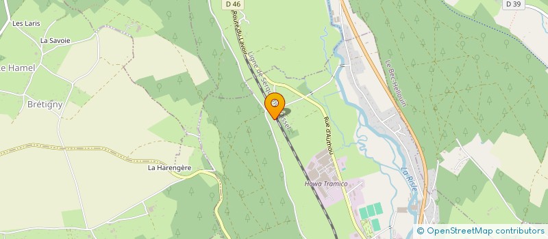 localisation de l'entreprise MONSIEUR NICOLAS DARDENNE  BRIONNE