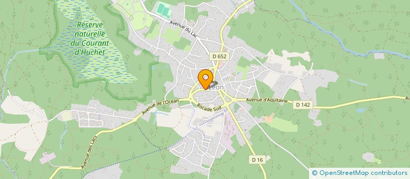 localisation de l'entreprise MONSIEUR NICOLAS DARRICAU à LEON