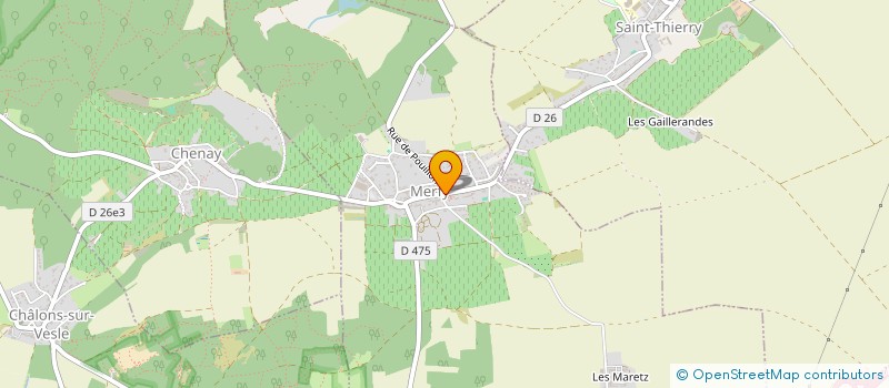 localisation de l'entreprise MONSIEUR NICOLAS DARTHOUT  MERFY