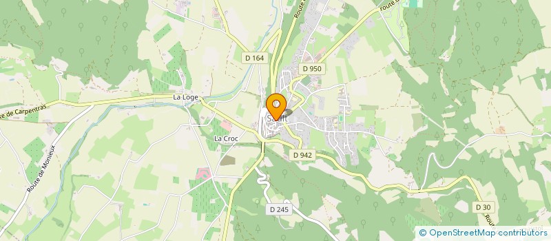 localisation de l'entreprise MONSIEUR NICOLAS DAUBERTE  SAVOILLAN