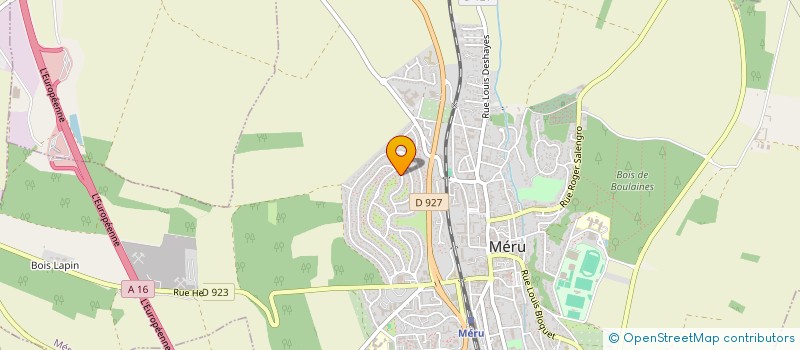 localisation de l'entreprise MONSIEUR NICOLAS DAUBOIN  MERU