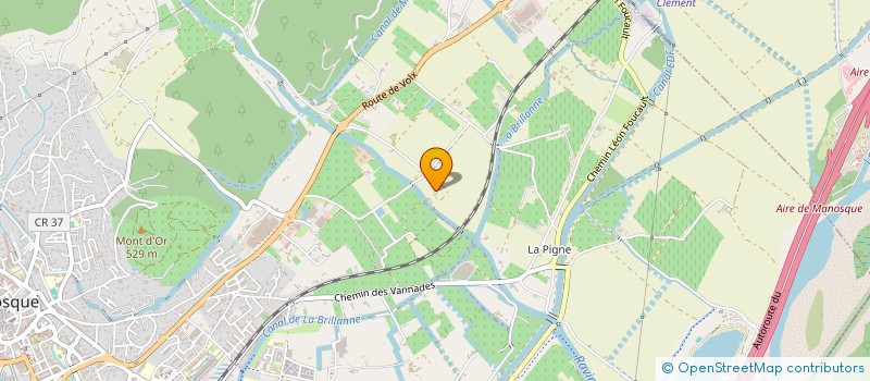 localisation de l'entreprise MONSIEUR NICOLAS DAUMAS à MANOSQUE