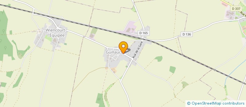 localisation de l'entreprise MONSIEUR NICOLAS DAUMONT  BEAUFORT-EN-SANTERRE