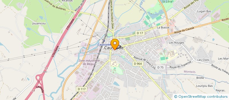 localisation de l'entreprise MONSIEUR NICOLAS DAUNAC  NIMES