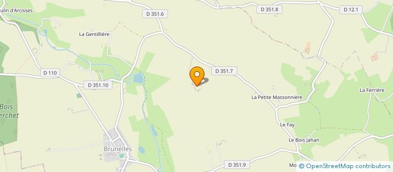 localisation de l'entreprise MONSIEUR NICOLAS DAVEAU à ARCISSES