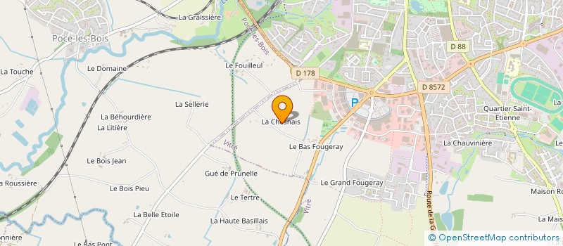 localisation de l'entreprise MONSIEUR NICOLAS DAVENEL  TAILLIS