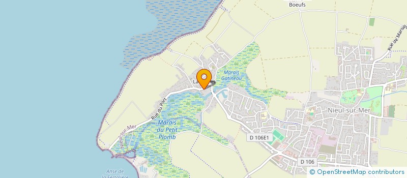 localisation de l'entreprise MONSIEUR NICOLAS DAVID  NIEUL-SUR-MER