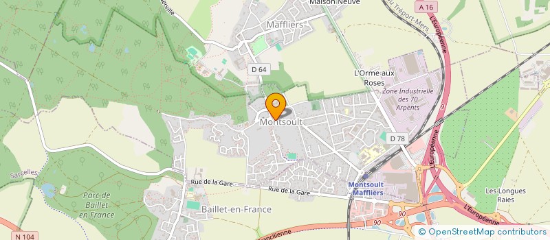 localisation de l'entreprise MONSIEUR NICOLAS DAVIDL HOMME DE PRAILLES  MAFFLIERS