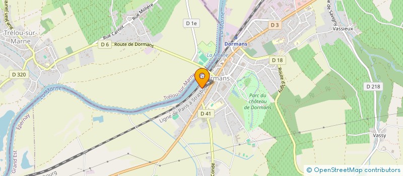 localisation de l'entreprise MONSIEUR NICOLAS DAVY  DORMANS