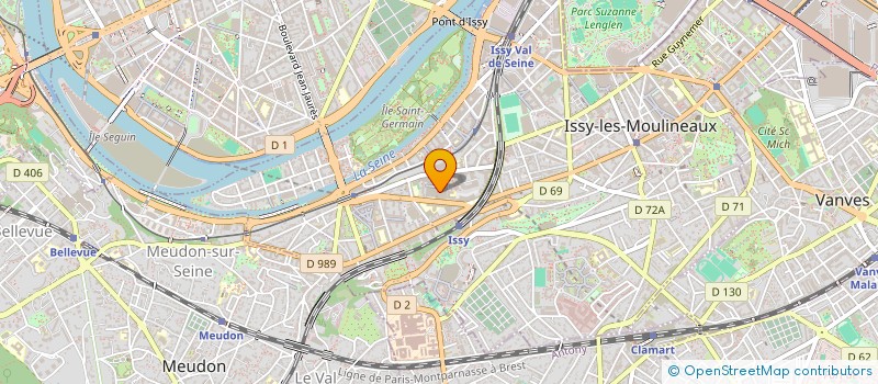 localisation de l'entreprise MONSIEUR NICOLAS DAVY à ISSY-LES-MOULINEAUX