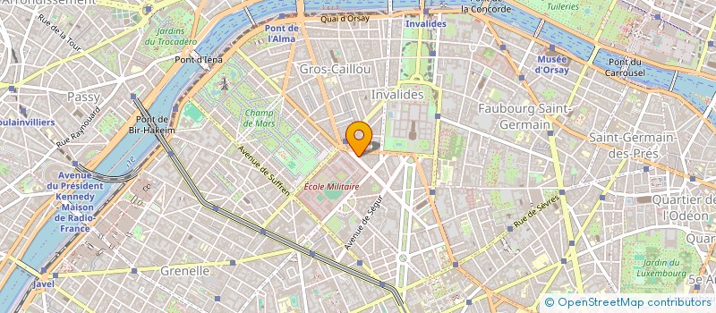 localisation de l'entreprise MONSIEUR NICOLAS DE BLESSON  PARIS