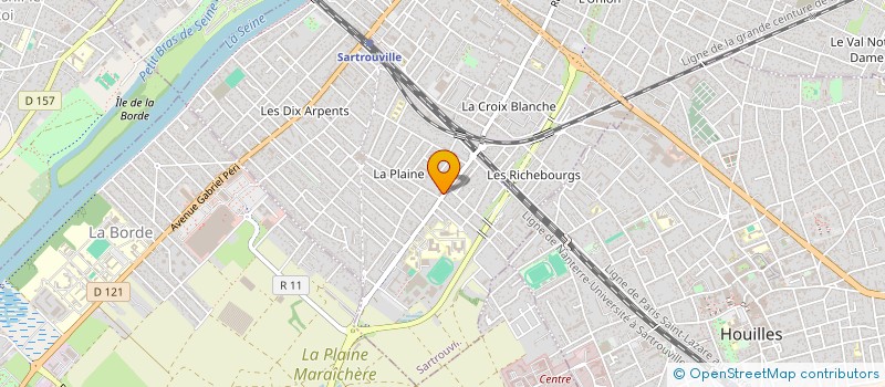 localisation de l'entreprise MONSIEUR NICOLAS DE BOSSON à SARTROUVILLE