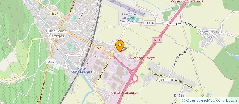 localisation de l'entreprise MONSIEUR NICOLAS DE BOYER DE CAMPRIEU  NUITS-SAINT-GEORGES