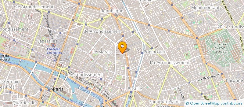 localisation de l'entreprise MONSIEUR NICOLAS DE CRECY  PARIS