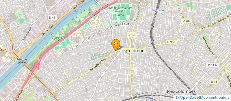 localisation de l'entreprise MONSIEUR NICOLAS DE LUCAS VAZQUEZ à COLOMBES