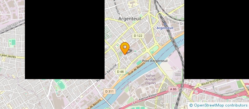 localisation de l'entreprise MONSIEUR NICOLAS DE MACEDO  ARGENTEUIL