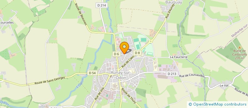 localisation de l'entreprise MONSIEUR NICOLAS DE OLIVEIRA  LES MONTS D'AUNAY