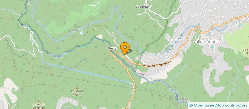 localisation de l'entreprise MONSIEUR NICOLAS DE PASQUALE à SAINT-CEZAIRE-SUR-SIAGNE