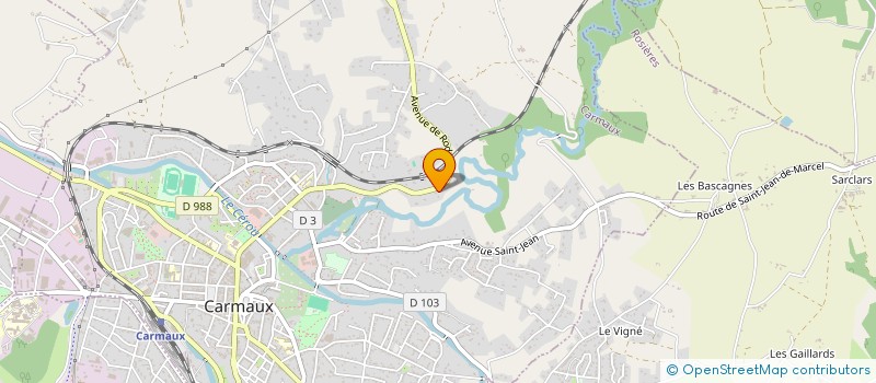 localisation de l'entreprise MONSIEUR NICOLAS DE-RE  CARMAUX