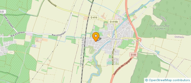 localisation de l'entreprise MONSIEUR NICOLAS DE RUFFRAY  OSTHEIM