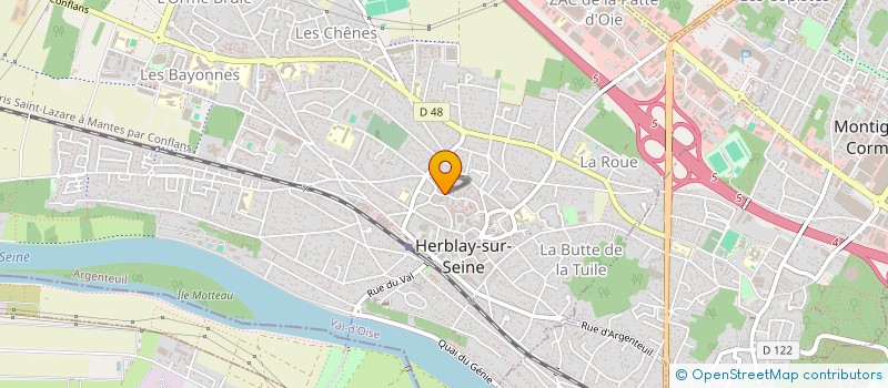 localisation de l'entreprise MONSIEUR NICOLAS DE SOUSA  HERBLAY-SUR-SEINE