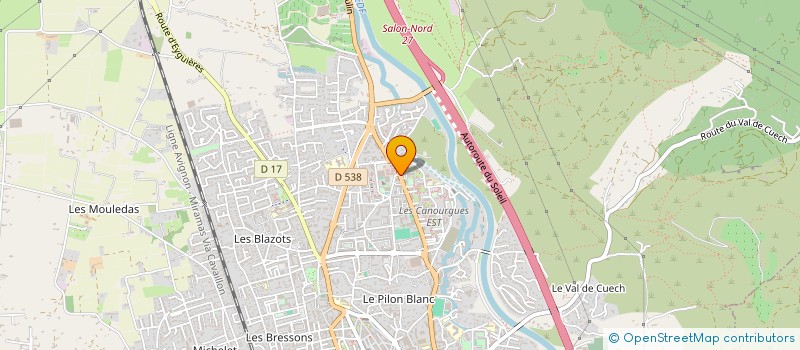 localisation de l'entreprise MONSIEUR NICOLAS DE SOUSA FERREIRA  SALON-DE-PROVENCE