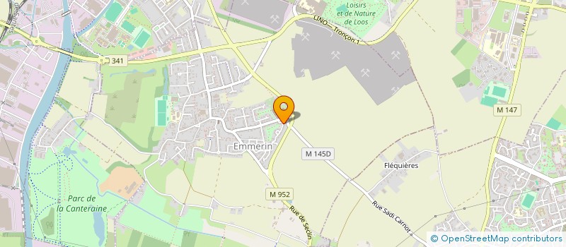 localisation de l'entreprise MONSIEUR NICOLAS DE VRIEZE  EMMERIN