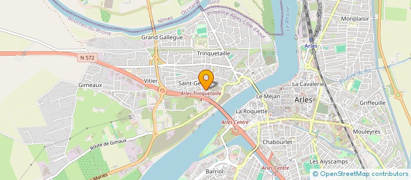 localisation de l'entreprise MONSIEUR NICOLAS DE ZORZI à ARLES