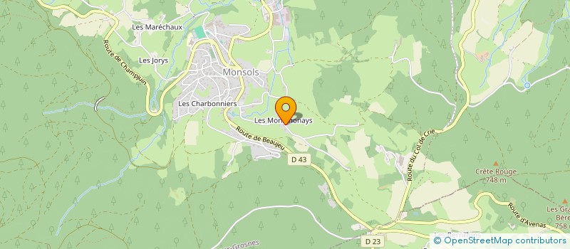 localisation de l'entreprise MONSIEUR NICOLAS DEBISE à DEUX-GROSNES
