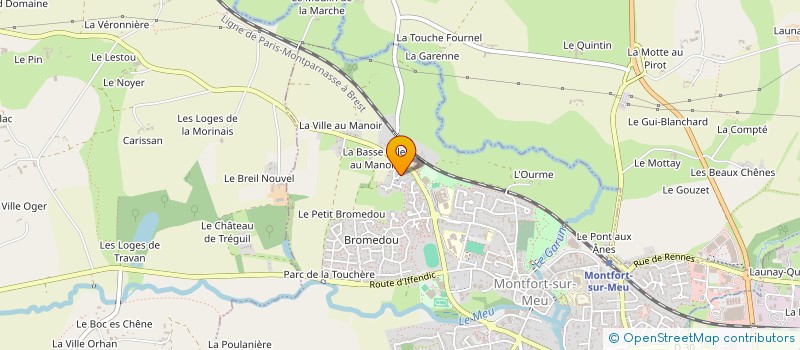 localisation de l'entreprise MONSIEUR NICOLAS DEBORD  MONTFORT-SUR-MEU