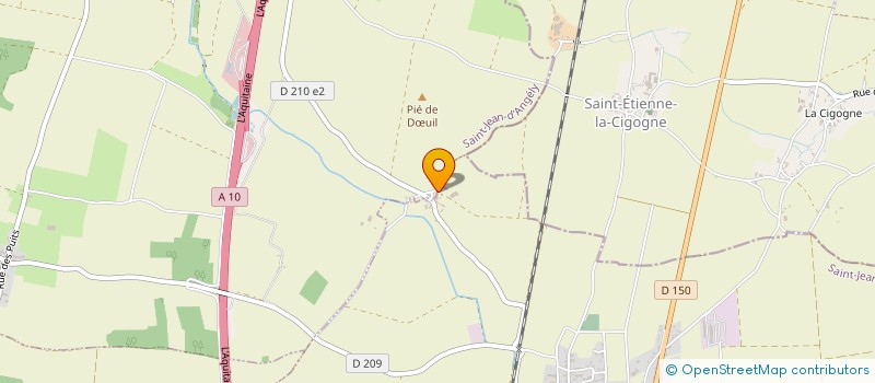 localisation de l'entreprise MONSIEUR NICOLAS DEBORDES  DUIL-SUR-LE-MIGNON