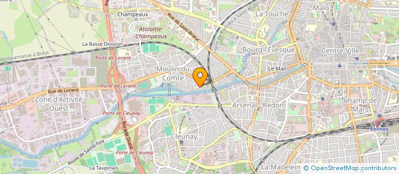 localisation de l'entreprise MONSIEUR NICOLAS DEBRAY à RENNES