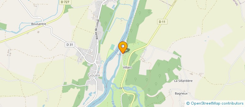 localisation de l'entreprise MONSIEUR NICOLAS DECAZES  PERSAC